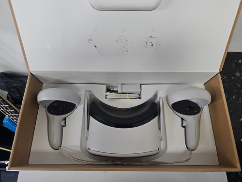Oculus meta quest headset - vr,