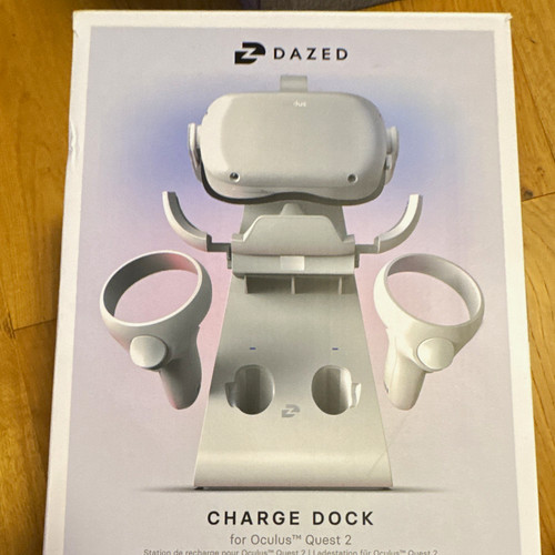 Dazed white charging - dazed, dock
